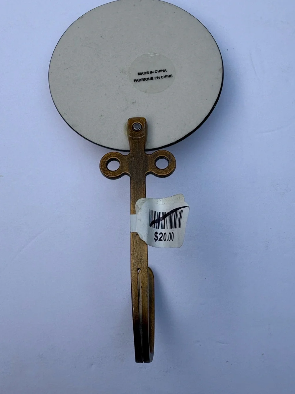 NWOT Bistro Tile Monogram Hook